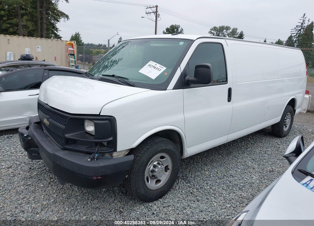 2013 CHEVROLET EXPRESS 2500 WORK VAN VIN: 1GCWGGFA5D1188769