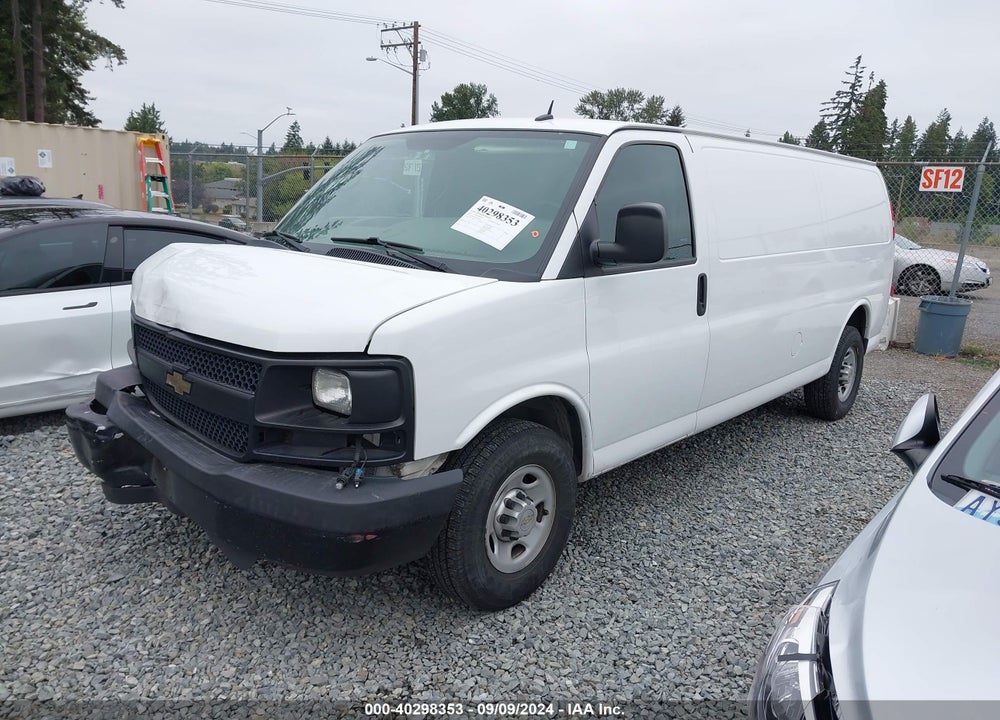 2013 CHEVROLET EXPRESS 2500 WORK VAN VIN: 1GCWGGFA5D1188769