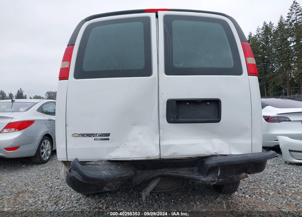 2013 CHEVROLET EXPRESS 2500 WORK VAN VIN: 1GCWGGFA5D1188769
