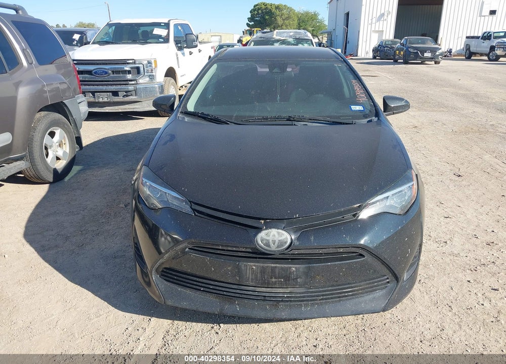 2019 TOYOTA COROLLA LE VIN: 5YFBURHE1KP887859