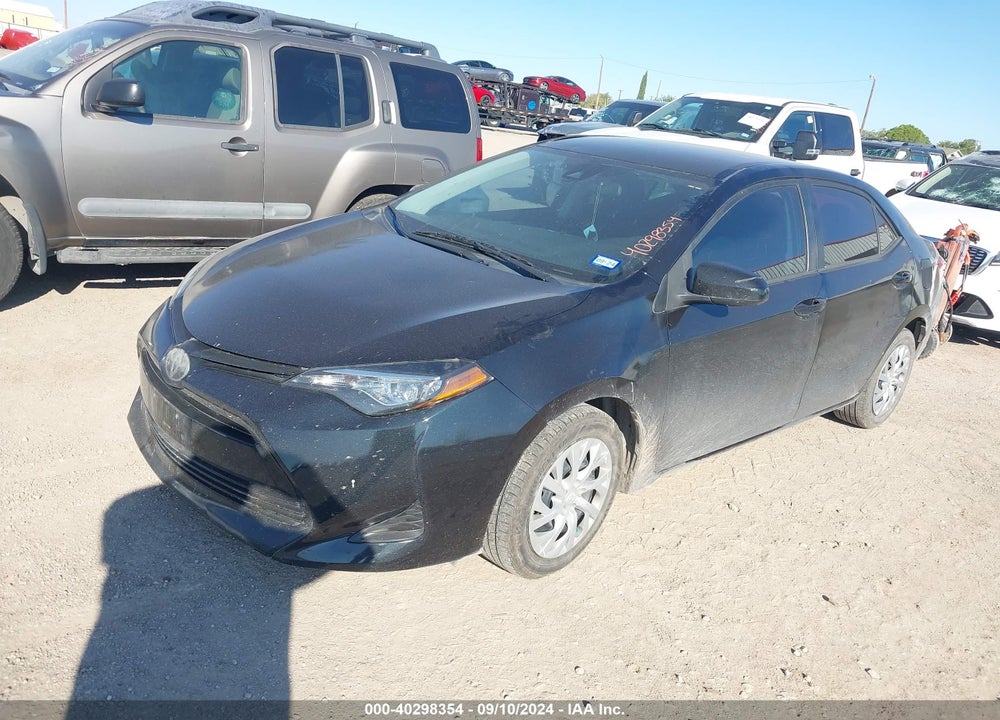 2019 TOYOTA COROLLA LE VIN: 5YFBURHE1KP887859