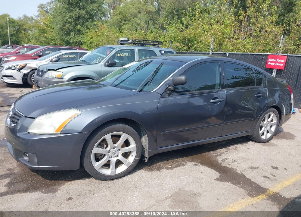 2008 NISSAN MAXIMA 3.5 SE VIN: 1N4BA41E58C809081