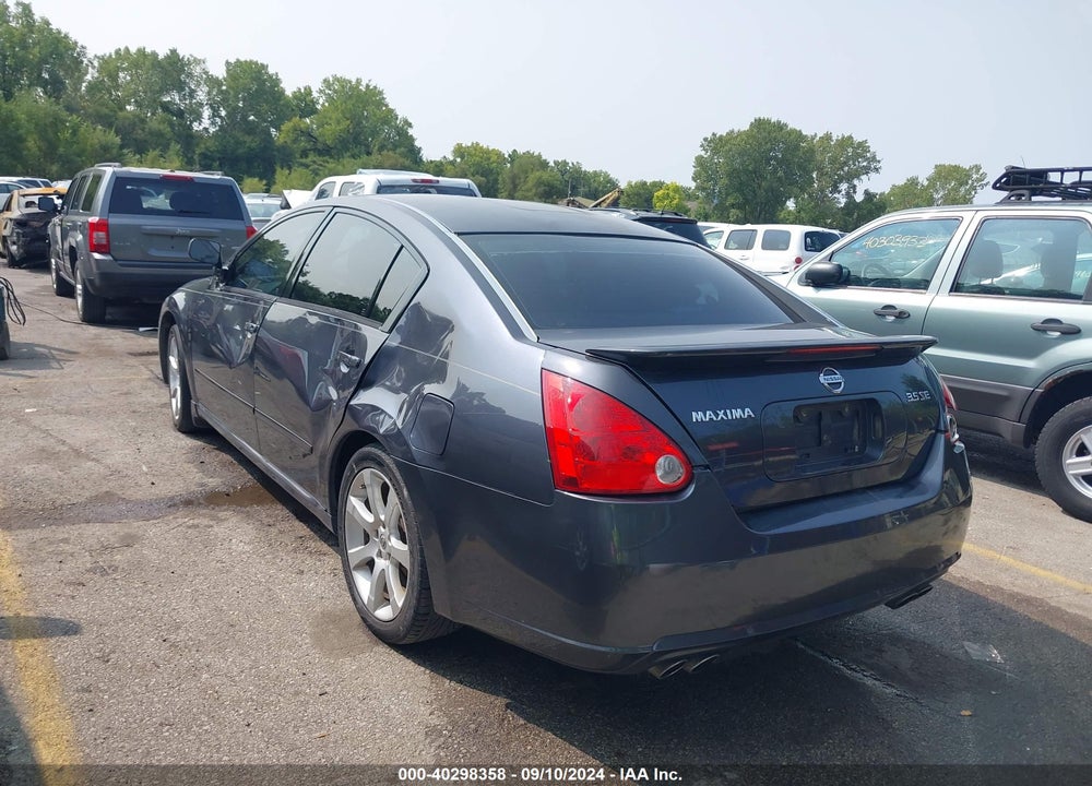 2008 NISSAN MAXIMA 3.5 SE VIN: 1N4BA41E58C809081