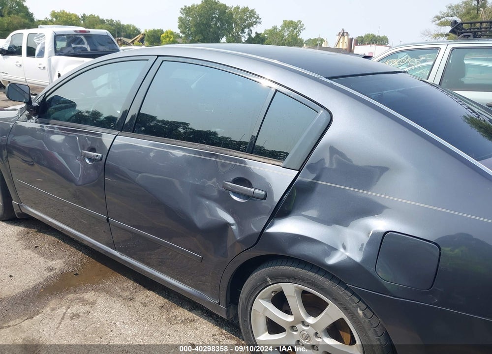 2008 NISSAN MAXIMA 3.5 SE VIN: 1N4BA41E58C809081