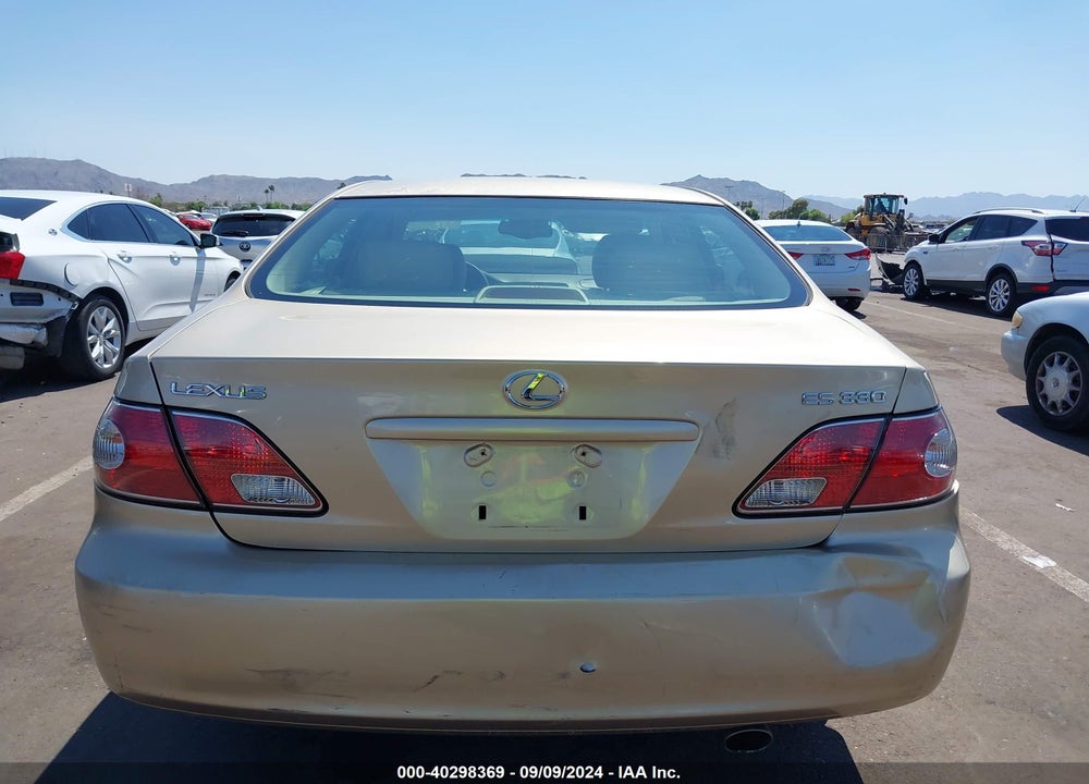 2004 LEXUS ES 330 VIN: JTHBA30G245032993