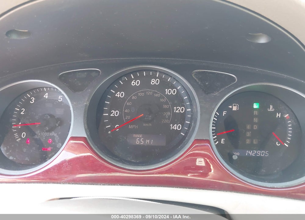 2004 LEXUS ES 330 VIN: JTHBA30G245032993