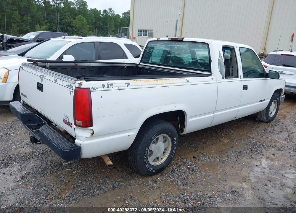 1998 GMC SIERRA 1500 SL WIDESIDE VIN: 1GTEC19W0WE508300