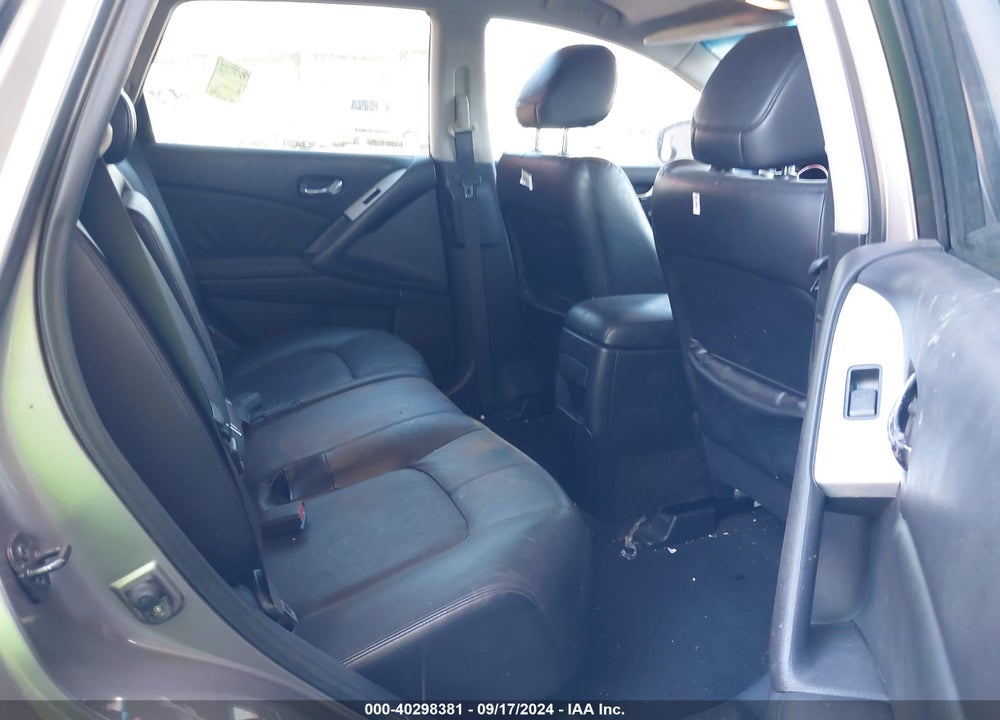 2010 NISSAN MURANO SL VIN: JN8AZ1MU7AW006023