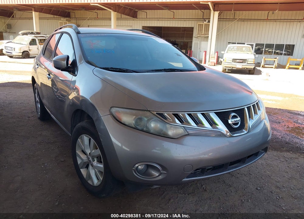 2010 NISSAN MURANO SL VIN: JN8AZ1MU7AW006023