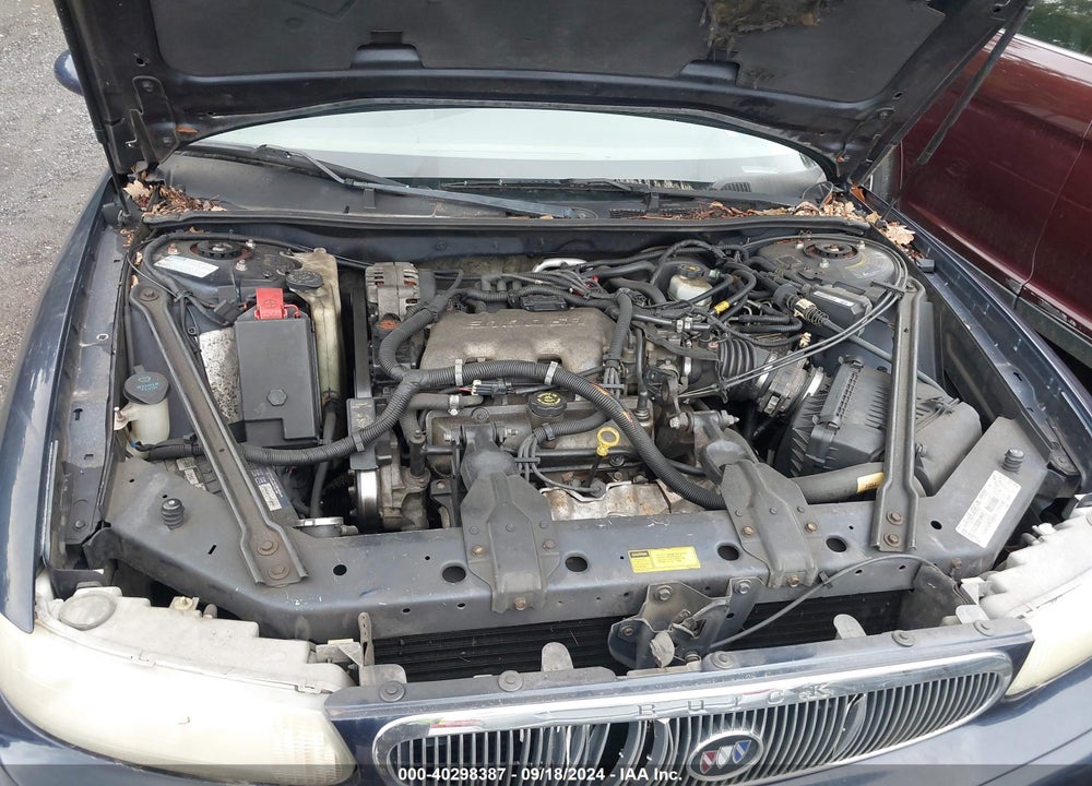 2001 BUICK CENTURY CUSTOM VIN: 2G4WS52J611329262