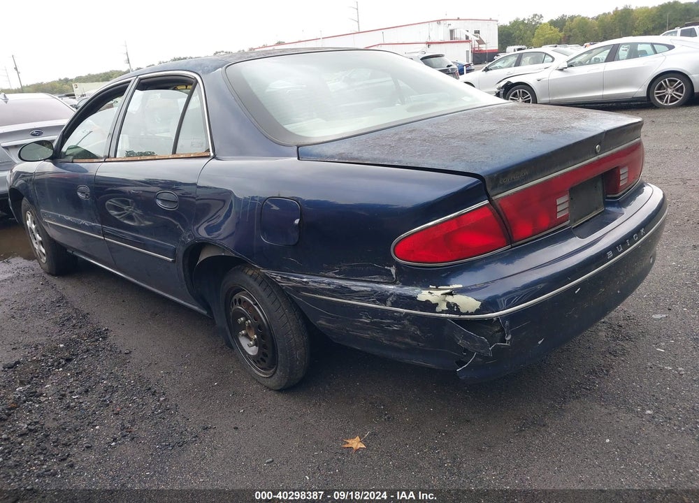 2001 BUICK CENTURY CUSTOM VIN: 2G4WS52J611329262