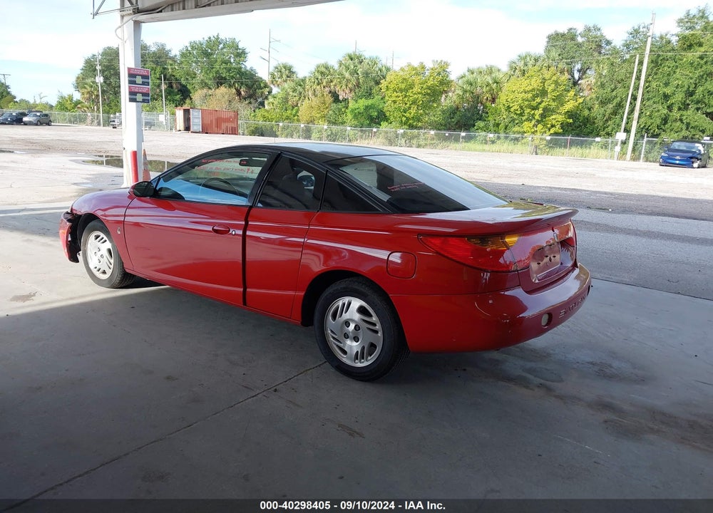 2001 SATURN SC2 VIN: 1G8ZY12781Z115324
