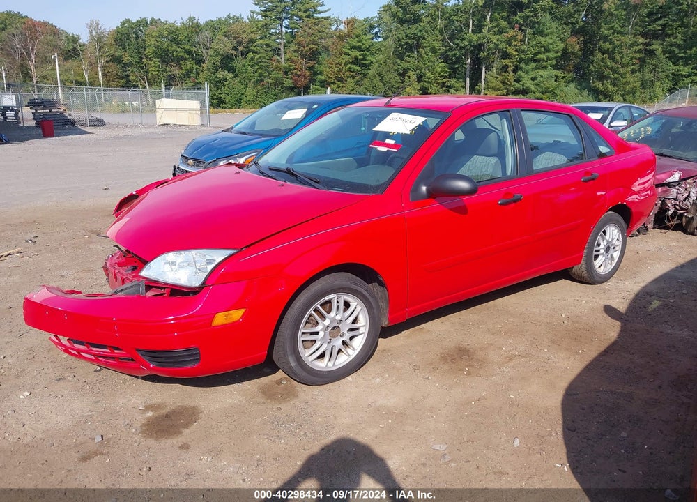 2005 FORD FOCUS VIN: 1FAFP34N35W263509