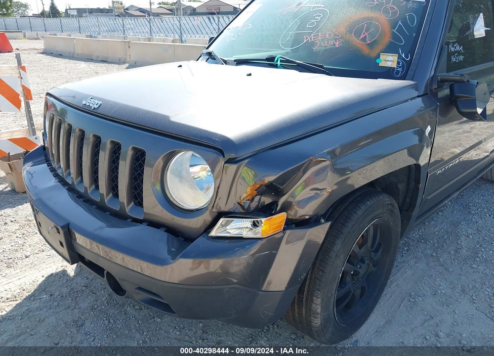 2015 JEEP PATRIOT SPORT VIN: 1C4NJPBB7FD297375