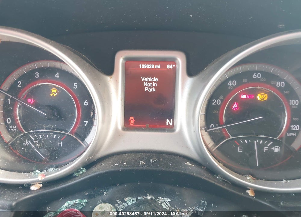 2014 DODGE JOURNEY SXT VIN: 3C4PDCBG7ET135517