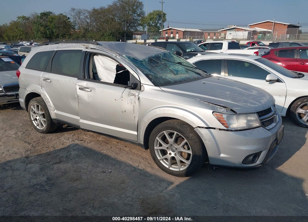 2014 DODGE JOURNEY SXT VIN: 3C4PDCBG7ET135517