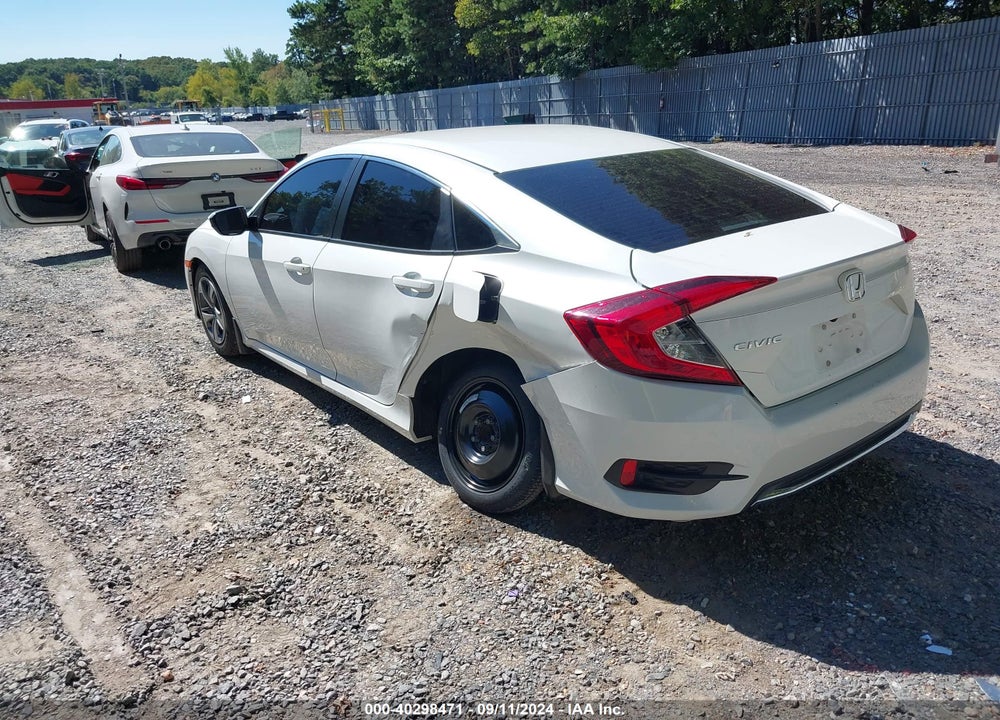 2020 HONDA CIVIC LX VIN: 2HGFC2F66LH533349