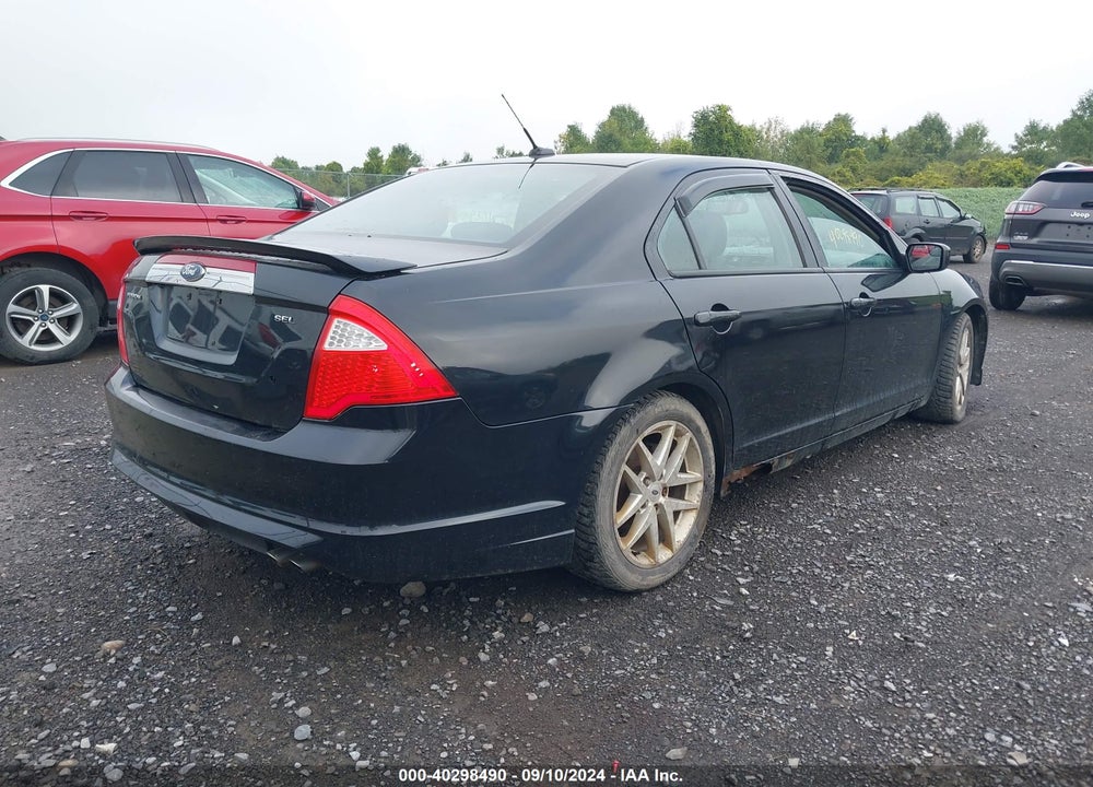 2011 FORD FUSION SEL VIN: 3FAHP0JA4BR255555