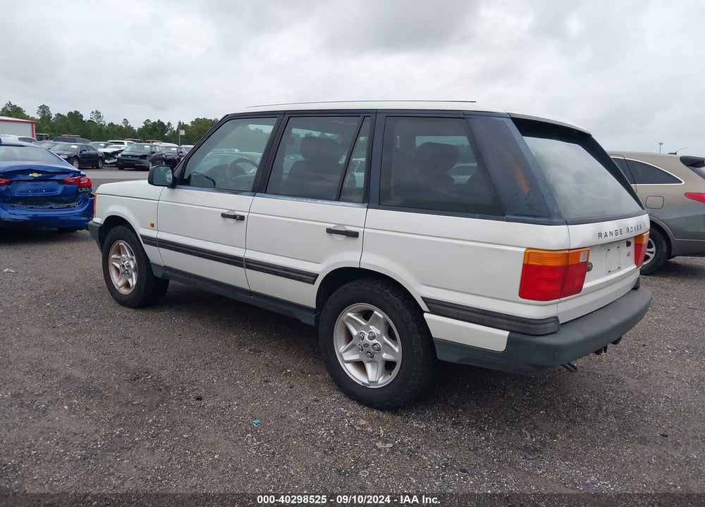 1999 LAND ROVER RANGE ROVER 4.0/4.0 SE/4.0S VIN: SALPA1248XA405750