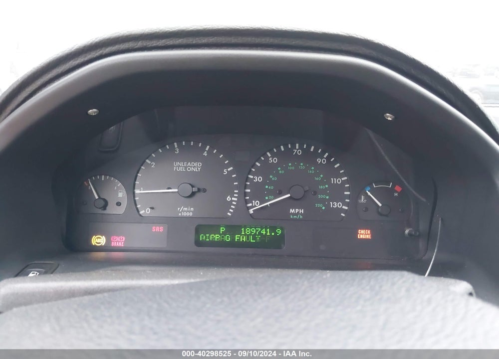 1999 LAND ROVER RANGE ROVER 4.0/4.0 SE/4.0S VIN: SALPA1248XA405750