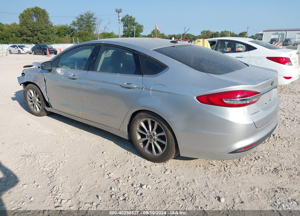 2017 FORD FUSION VIN: 3FA6P0HD7HR175327