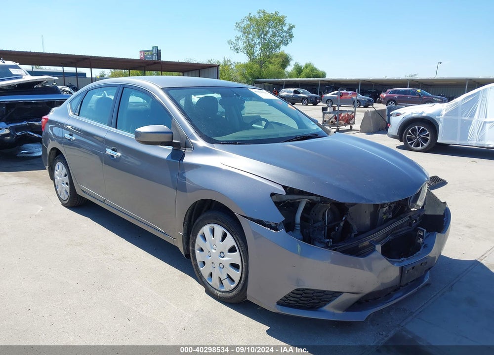 2017 NISSAN SENTRA S VIN: 3N1AB7AP0HY316389