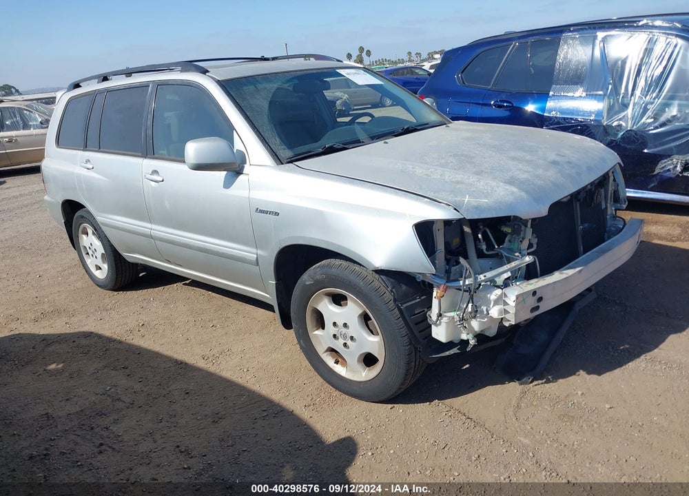2005 TOYOTA HIGHLANDER LIMITED V6 VIN: JTEDP21A150079360
