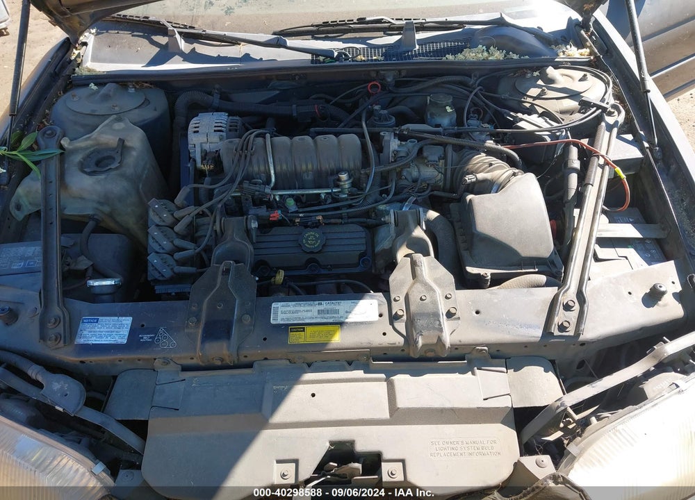 1998 CHEVROLET MONTE CARLO Z34 CMI VIN: 2G1WX12K3W9165316