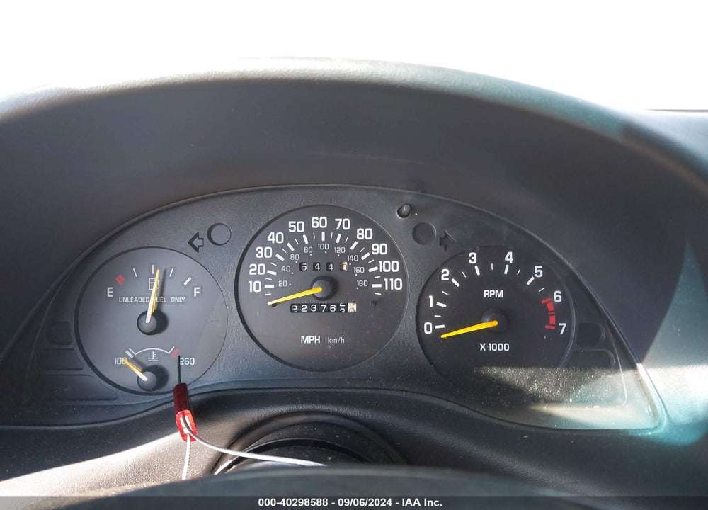 1998 CHEVROLET MONTE CARLO Z34 CMI VIN: 2G1WX12K3W9165316