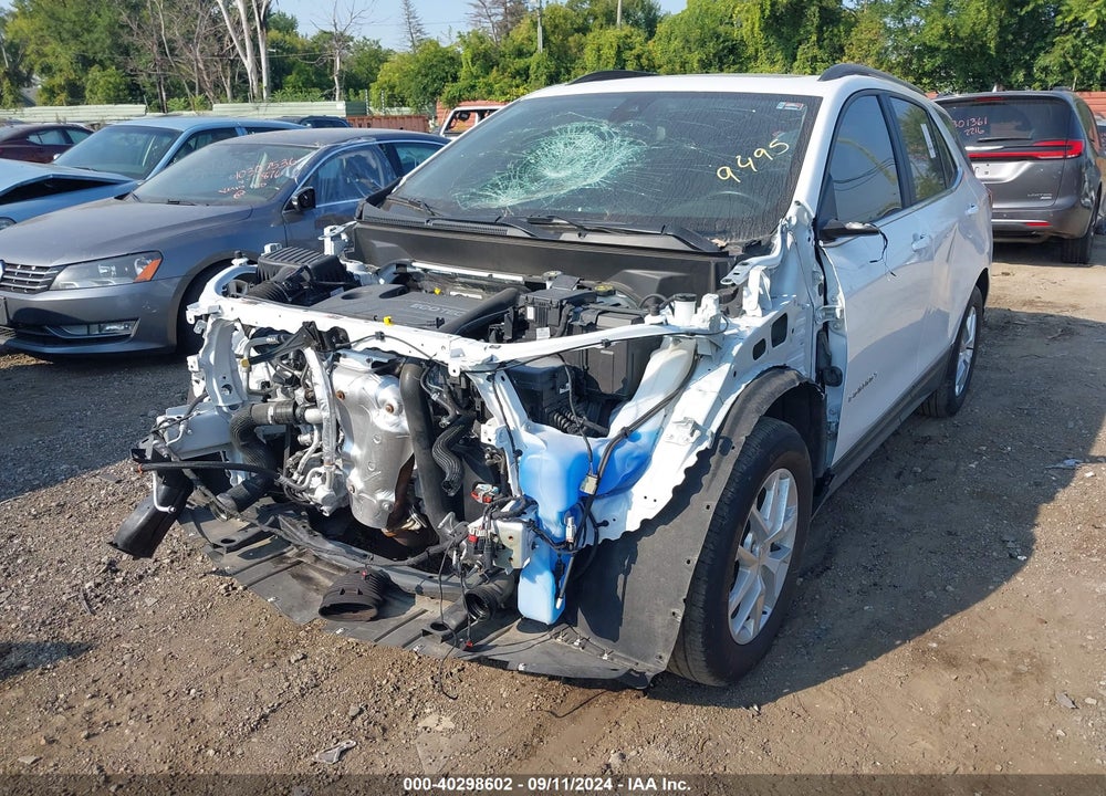 2022 CHEVROLET EQUINOX FWD LT VIN: 3GNAXKEV5NL309495