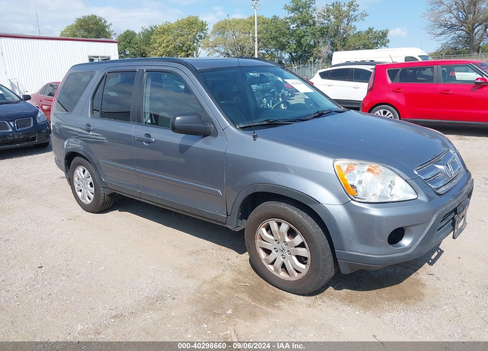 2006 HONDA CR-V SE VIN: JHLRD78986C007229