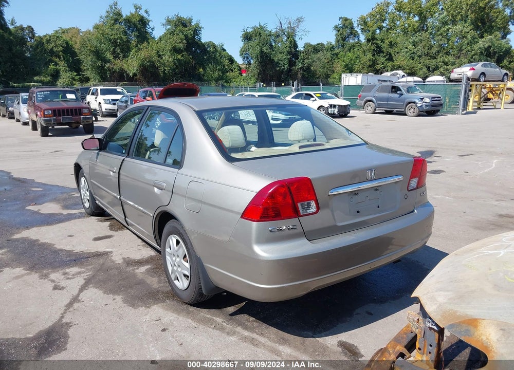 2003 HONDA CIVIC LX VIN: 2HGES16583H598347