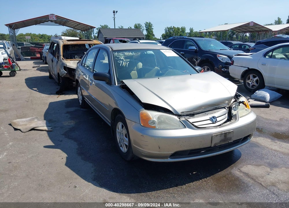 2003 HONDA CIVIC LX VIN: 2HGES16583H598347