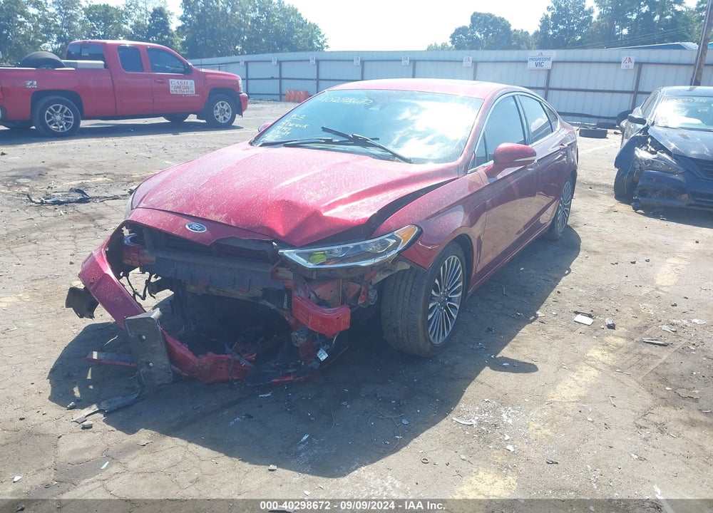2017 FORD FUSION PLATINUM VIN: 3FA6P0D99HR231494