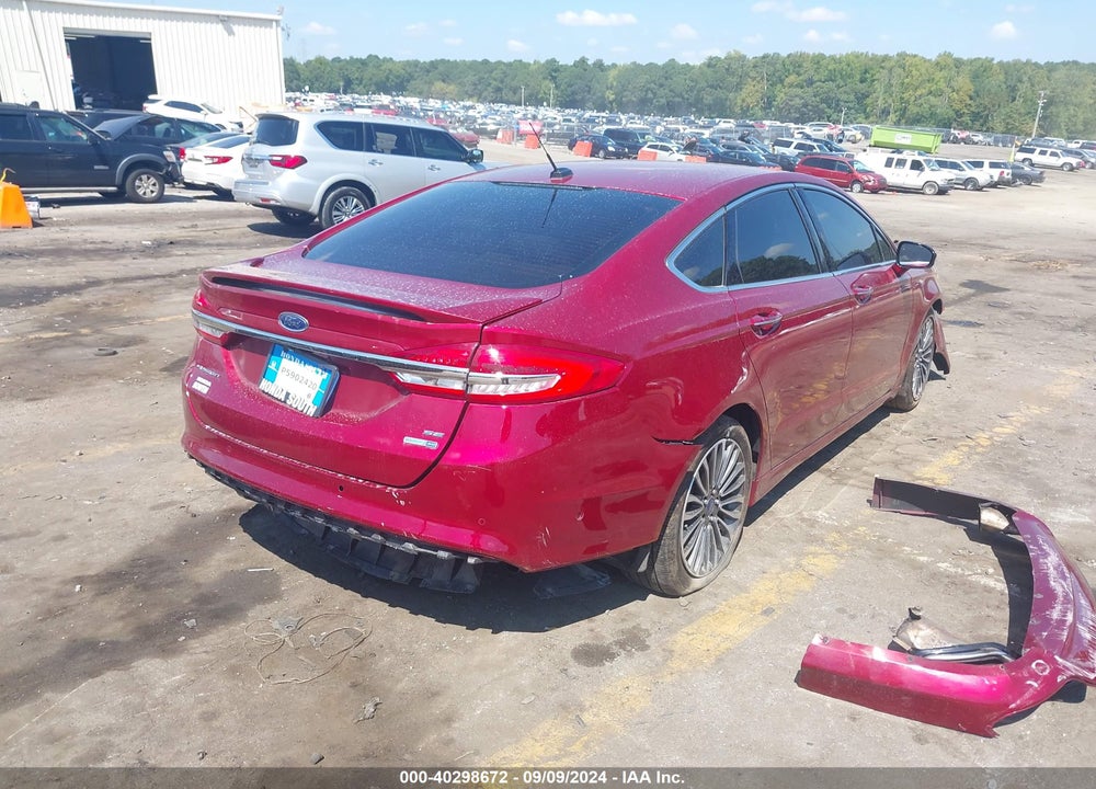 2017 FORD FUSION PLATINUM VIN: 3FA6P0D99HR231494
