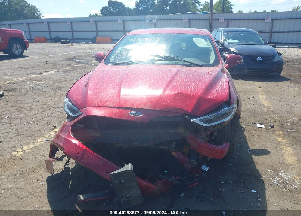 2017 FORD FUSION PLATINUM VIN: 3FA6P0D99HR231494