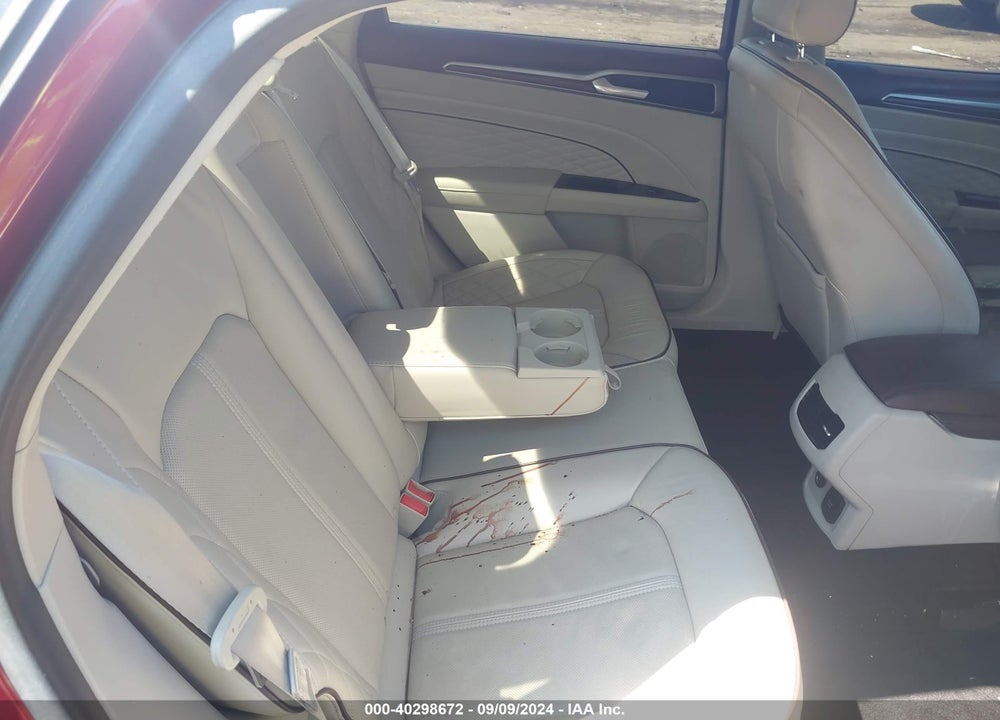 2017 FORD FUSION PLATINUM VIN: 3FA6P0D99HR231494