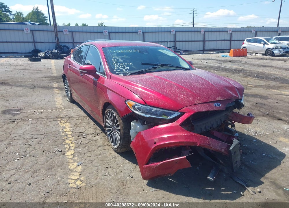 2017 FORD FUSION PLATINUM VIN: 3FA6P0D99HR231494