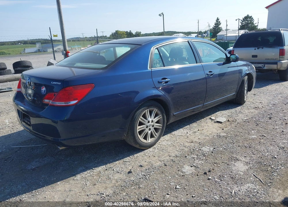 2007 TOYOTA AVALON LIMITED VIN: 4T1BK36B67U204930