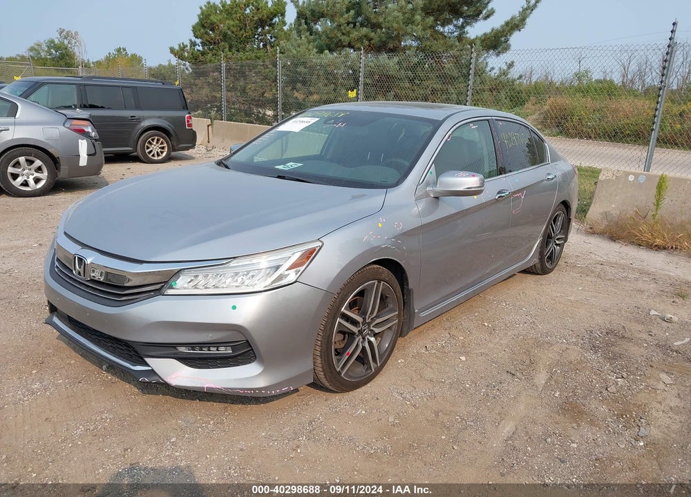 2017 HONDA ACCORD TOURING V6 VIN: 1HGCR3F92HA001054