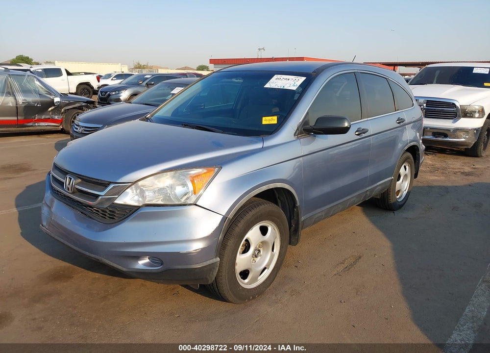 2010 HONDA CR-V LX VIN: JHLRE3H35AC010664