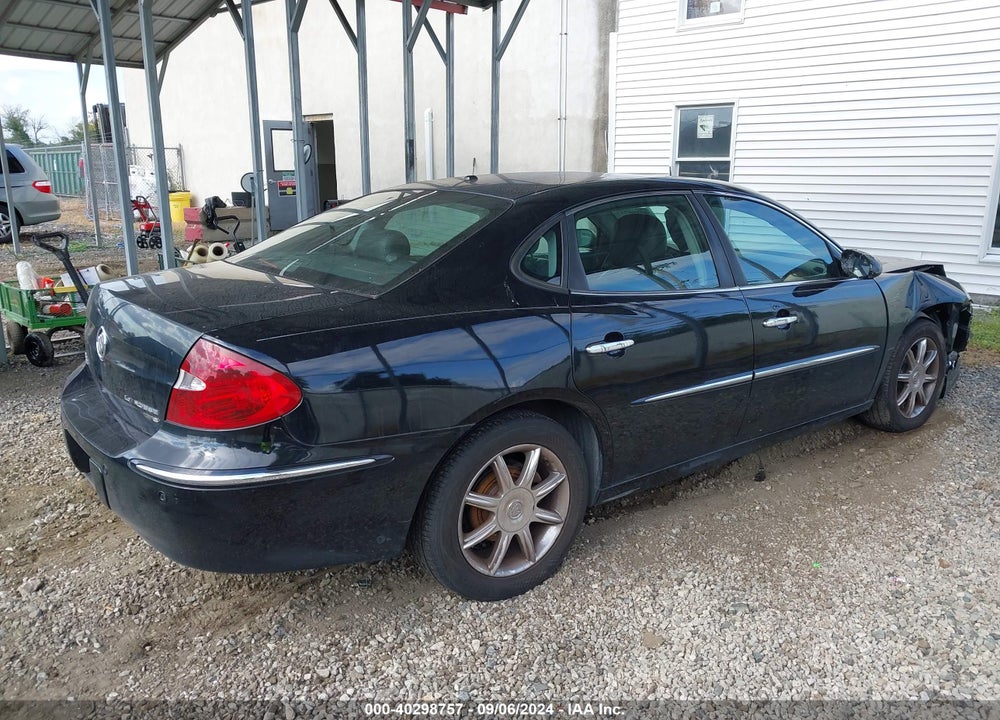 2005 BUICK LACROSSE CXS VIN: 2G4WE567851314337