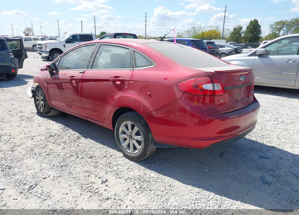 2011 FORD FIESTA SE VIN: 3FADP4BJXBM124907