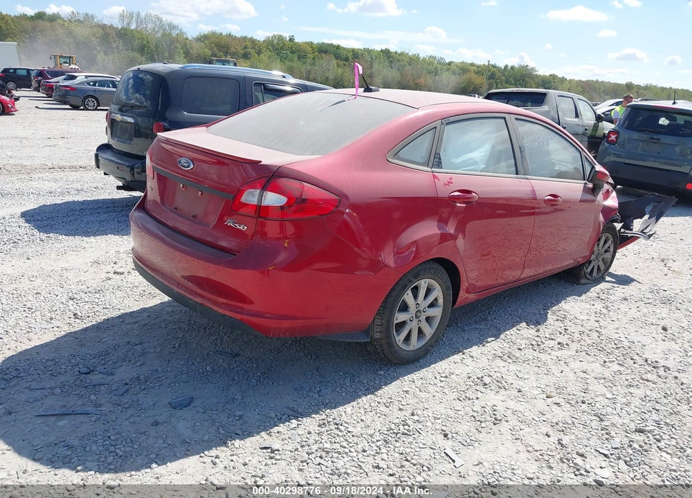 2011 FORD FIESTA SE VIN: 3FADP4BJXBM124907