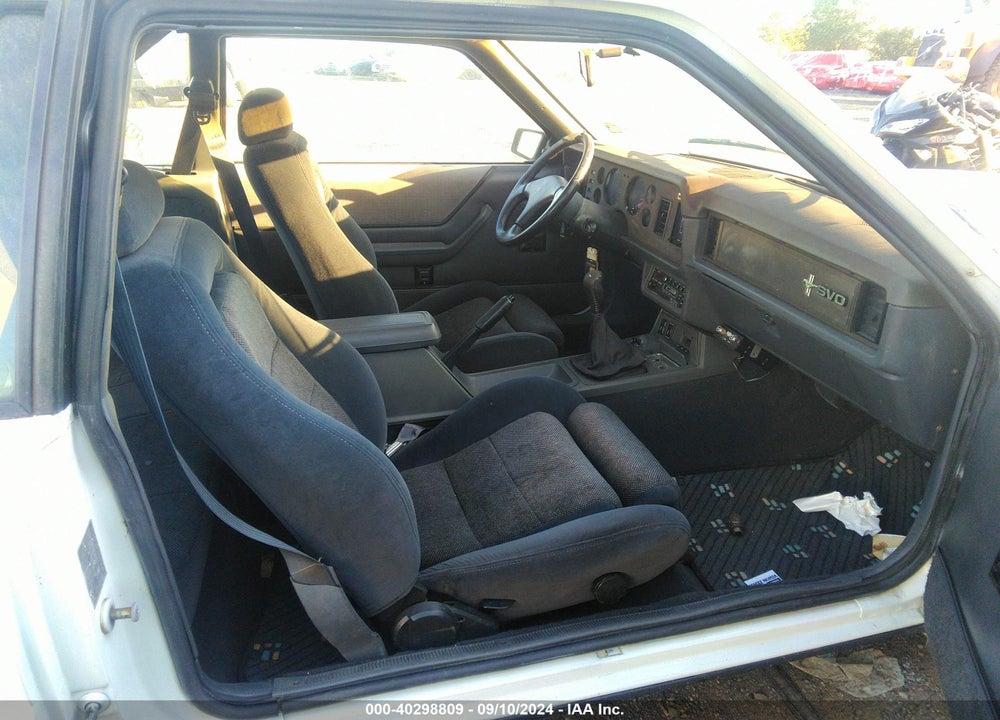 1986 FORD MUSTANG SVO VIN: 1FABP28T5GF204773