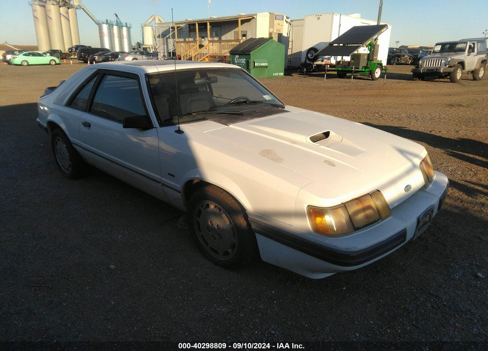 1986 FORD MUSTANG SVO VIN: 1FABP28T5GF204773