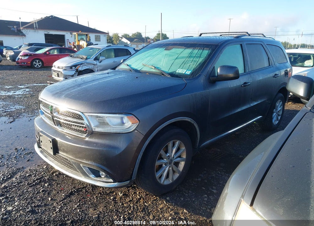 2014 DODGE DURANGO SXT VIN: 1C4RDJAG7EC397385