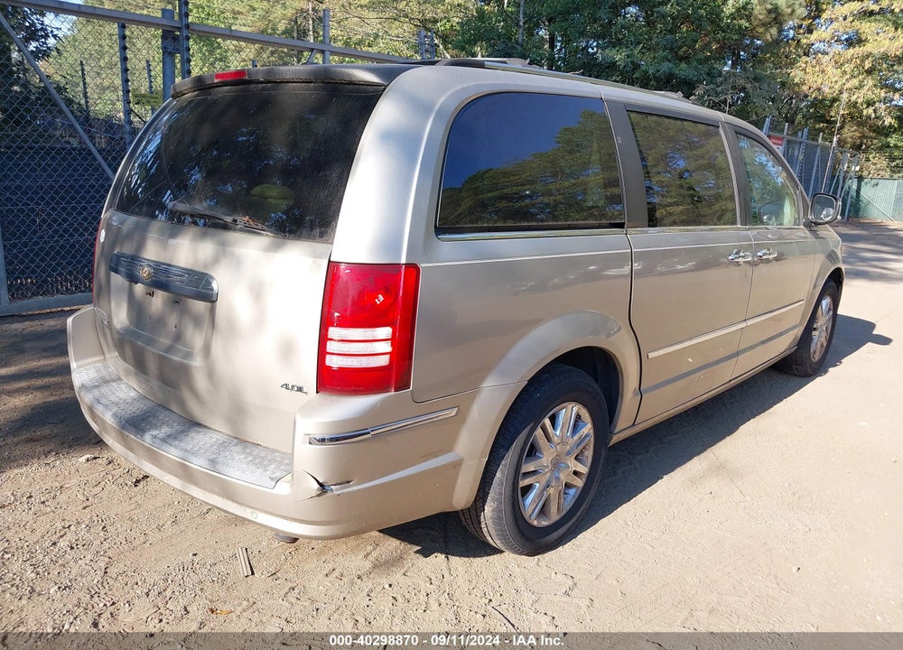 2008 CHRYSLER TOWN & COUNTRY LIMITED VIN: 2A8HR64X98R759694