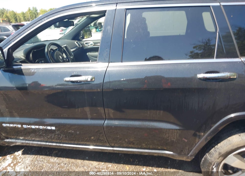 2014 JEEP GRAND CHEROKEE OVERLAND VIN: 1C4RJFCG4EC584800