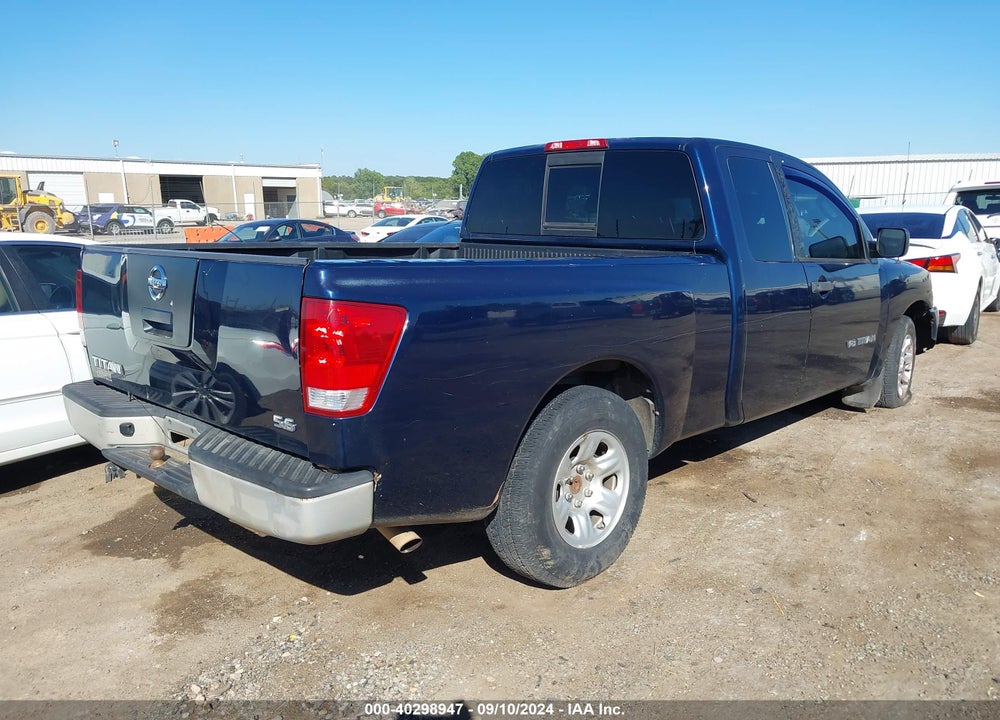 2007 NISSAN TITAN XE VIN: 1N6BA06AX7N237532